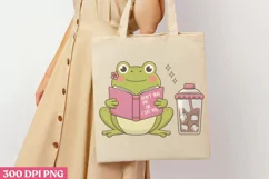 Don't bug me or i eat you PNG, Iced Coffee Mental Product Image 3