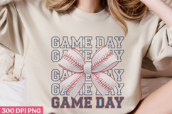 Game day PNG, Game Day Baseball Sublimation PNG Product Image 3