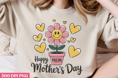 Floral Mama Mom Sublimation PNG Product Image 3