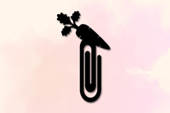 Paper Clips, Easter Carrots STL/3MF files for 3D Printing Product Image 3