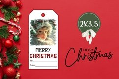 Christmas Village Gift Tags, Winter Gift Tag Designs Product Image 3
