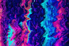 Neon Glitch Line Texture Background with Vibrant Digital Col Product Image 1