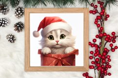 Christmas Farm Animal Peeking Clipart Sublimation Product Image 3