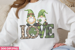 Love PNG, Gnome St Patricks Day Sublimation PNG Product Image 3