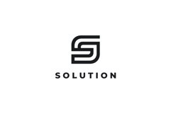 Letter S round logo design vector template Product Image 3