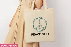 .PEACE OF PI PNG, Pi Day Sublimation PNG Product Image 1
