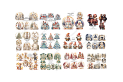 Christmas Mega Clipart Bundle, Xmas Clipart, Huge Bundle Product Image 4