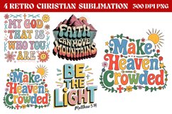 Retro Christian Sublimation PNG Product Image 1