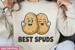 Best Spuds PNG, Funny Puns Sublimation PNG Product Image 1