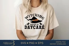 Witching Hour at Daycare SVG| Halloween SVG PNG Product Image 3