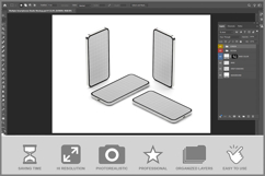 Multiple Smartphones Studio Product Image 2