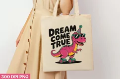 Dream Come True PNG, Cute Animal Sublimation PNG Product Image 3