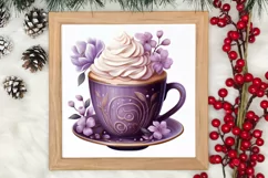 Christmas Hot Cocoa Sublimation Clipart, Christmas PNG Product Image 3