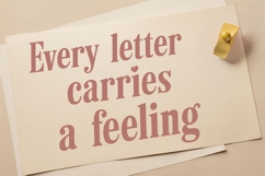 Cordavia Italic, Elegant Slab Serif Font with Soft Flow Product Image 3