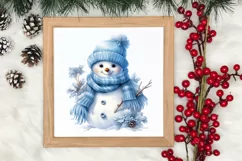 Cozy Christmas Knitting Clipart, Christmas PNG Product Image 3