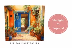 Tropical Tumbler Wrap Design, Summer Tumbler Sublimation Product Image 3