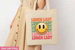 LUNCH LADY PNG, Lunch Lady Sublimation PNG Product Image 1