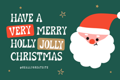 Jolly Christmas is a Christmas font Product Image 3