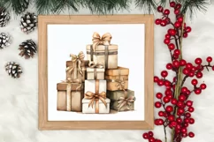 Hand Drawn Cozy Christmas Clipart, Christmas PNG Product Image 3