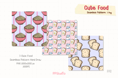 Cute Food Seamless Pattern Product Image 3