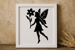 Fairy and Flower SVG Product Image 1