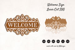 Welcome Sign Lasercut Product Image 1