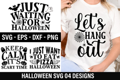 Halloween SVG Design - just waiting for halloween Product Image 1