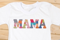 Vol.3 Patchwork Fabric Mama - PNG Product Image 3