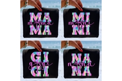 Retro Easter Brushstroke PNG Bundle | Family Name Designs Product Image 5