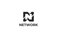 Network Letter N Logo Design Vector Template Product Image 3