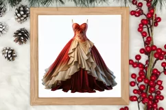 Holiday Shopping Clipart Sublimation, Christmas Shopping PNG Product Image 3