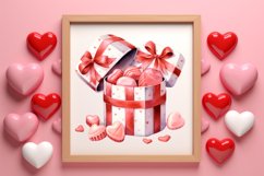 Valentines Day Dessert Clipart, Valentines Day PNG Product Image 3