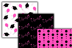Graduation 2026 pink digital papers Product Image 2
