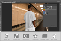 T-shirt Transit Walkway Product Image 2