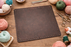 Basket bottom square shape 16 inch 40 cm digital file laser Product Image 3