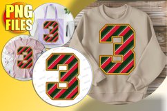 3 Doodle Letter Style Clipart Cheerful Christmas Design! Product Image 1