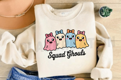 Halloween Squad Ghouls PNG Design Product Image 3