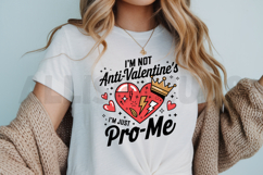Anti Valentines Day Illustration Graphic Design Pro Me Conce Product Image 3