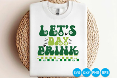 Retro st patricks day svg design, retro design Product Image 1