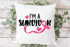 Cancer ribbon svg, Angel svg, Peace love cure svg Product Image 2