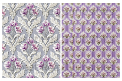 Purples, Paper, Shabby Chic, Papers, Junk Journal Product Image 3