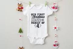 Our first christmas as a family of 4 SVG Product Image 3