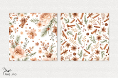 Christmas digital paper, background clipart Product Image 3