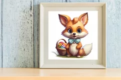 Adorable Animal Bunny Clipart, Watercolor Clipart Product Image 3