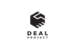 Hexagon Deal Handshake Shake Hands Logo Design Vector Product Image 3