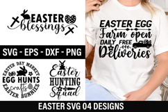 Easter SVG Design - Easter day market egg hunts crafts Product Image 1