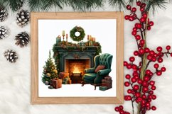 Christmas Reading Sublimation, Christmas Clipart Product Image 3