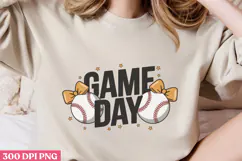 Game day PNG, Game Day Baseball Sublimation PNG Product Image 3