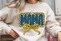 Mama Leopard Print Sublimation Design Product Image 2