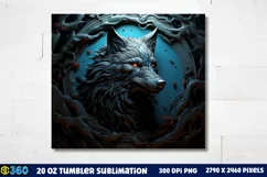 Halloween Tumbler Sublimation Wraps, Tumbler Halloween Product Image 3